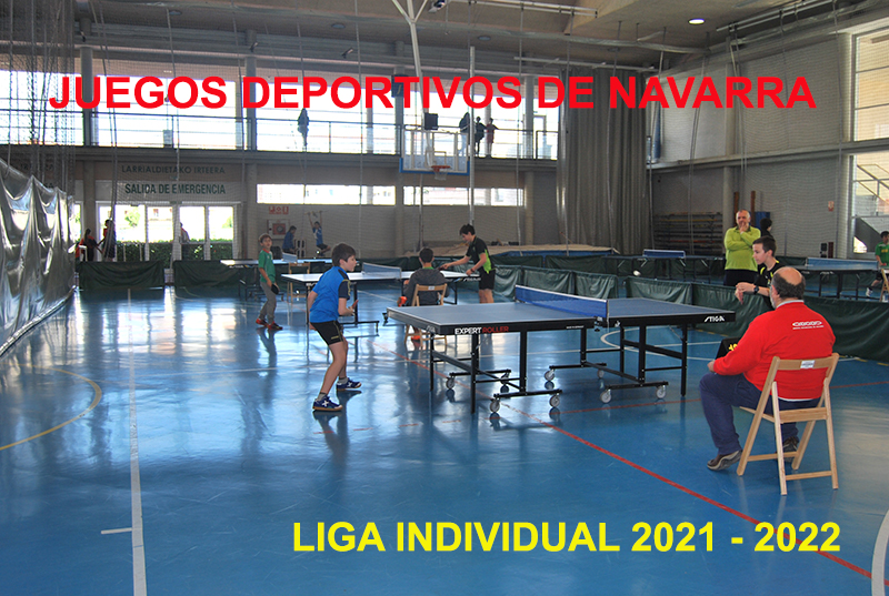 Clasificaci&oacute;n de la Liga Individual de los Juegos Deportivos